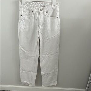 H&M Men's Crisp White Straight Jeans